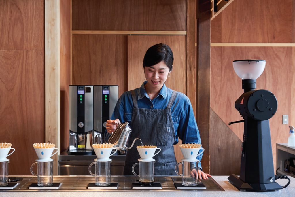 Blue bottle drip outlet coffee