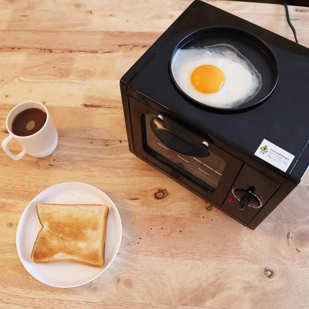 Egg-Cooking Toasters : breakfast station